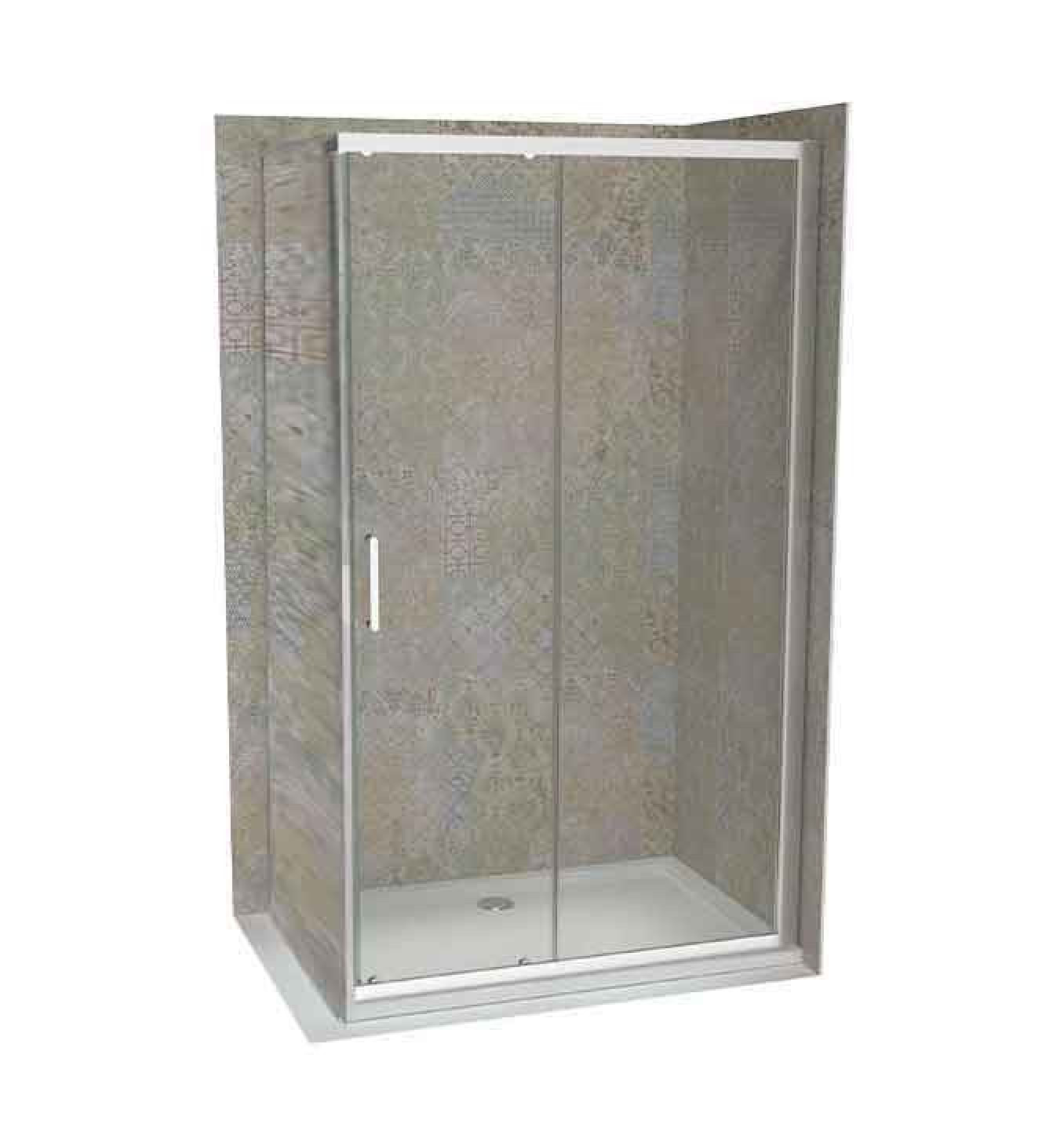 Stakleni paravan COPEN ATLAS PRO 1800x1950 hrom. staklo 6mm providno