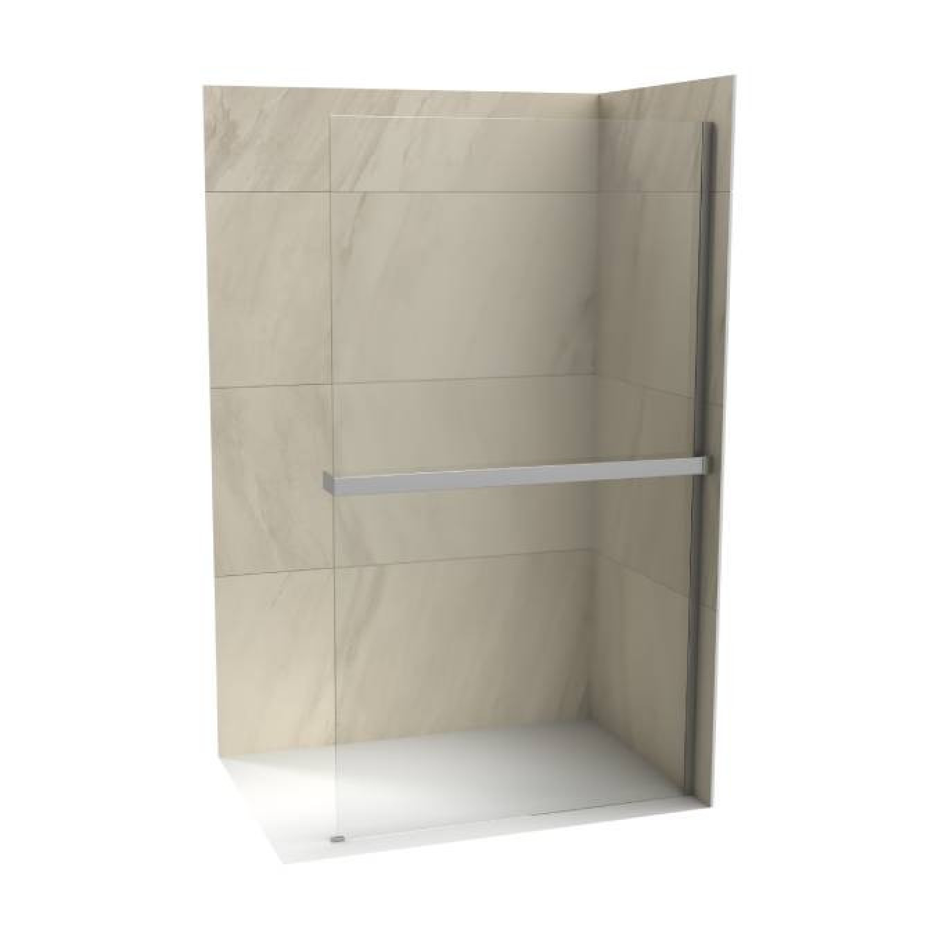 Walk-in COPEN MONTE SUPERIORE 700x2000. 8mm staklo. polica i držač hrom