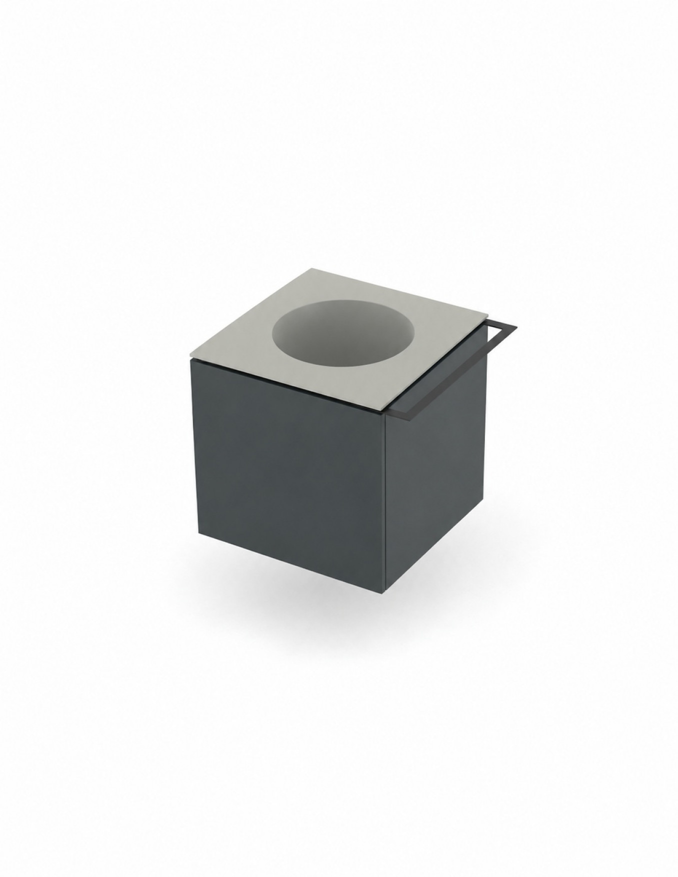 Toaletni ormarić COLAVENE CUBO 540 piombo sa SKYLAND grigio lavaboom