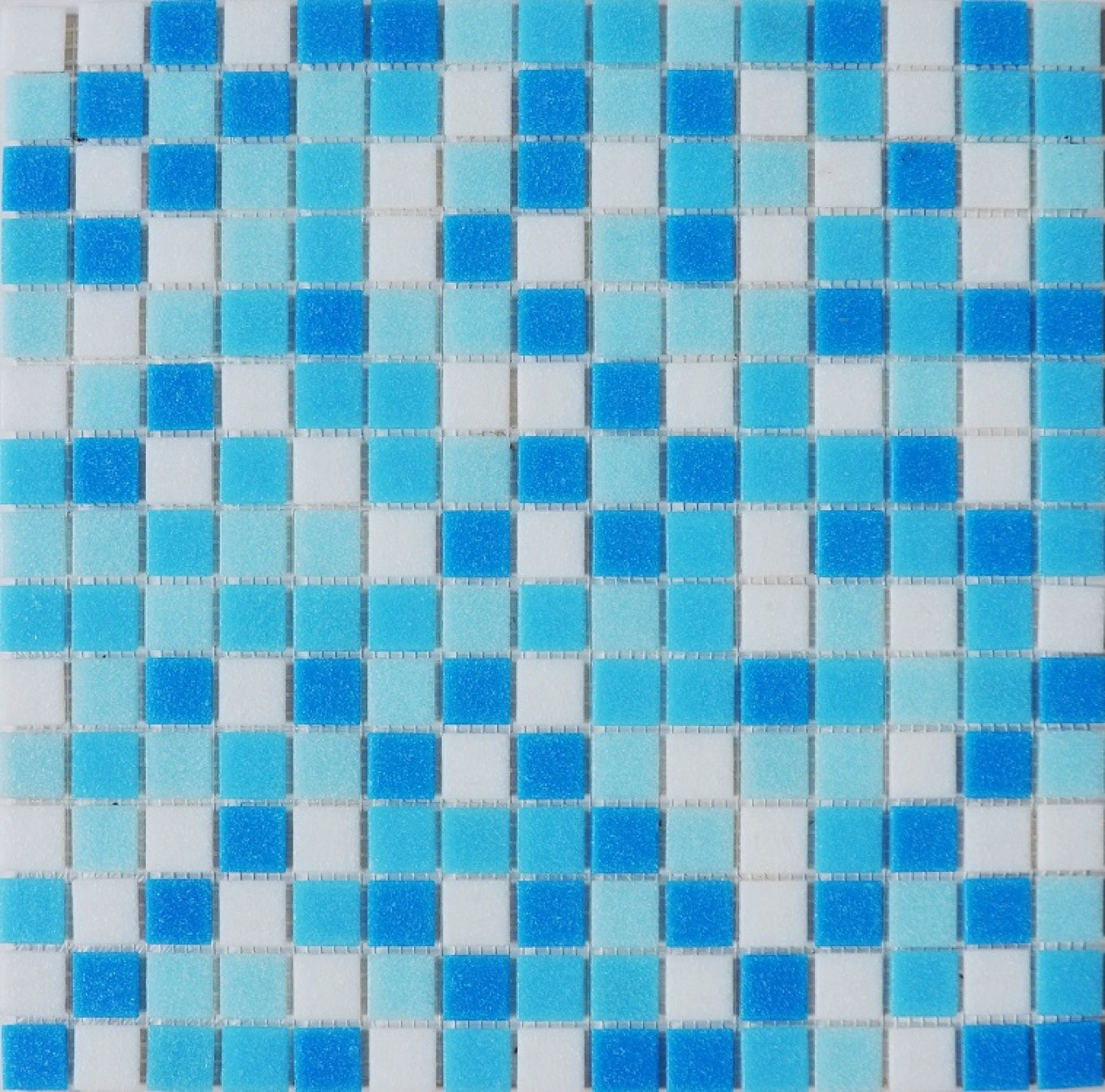 Bazenski mozaik svetlo plavi BM002 327x327x4