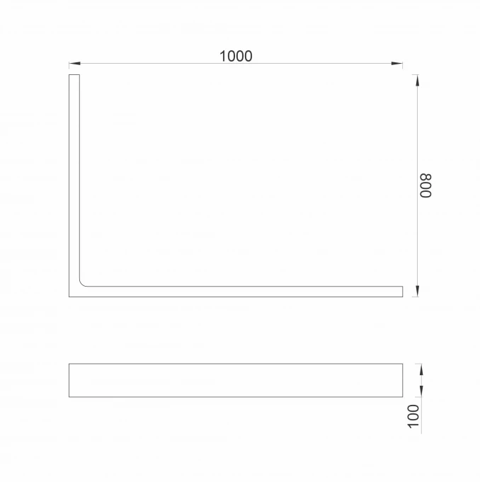 Oplata COPEN SOLILUX za kadicu  i 12 nogica set. Za kadice 1000x800