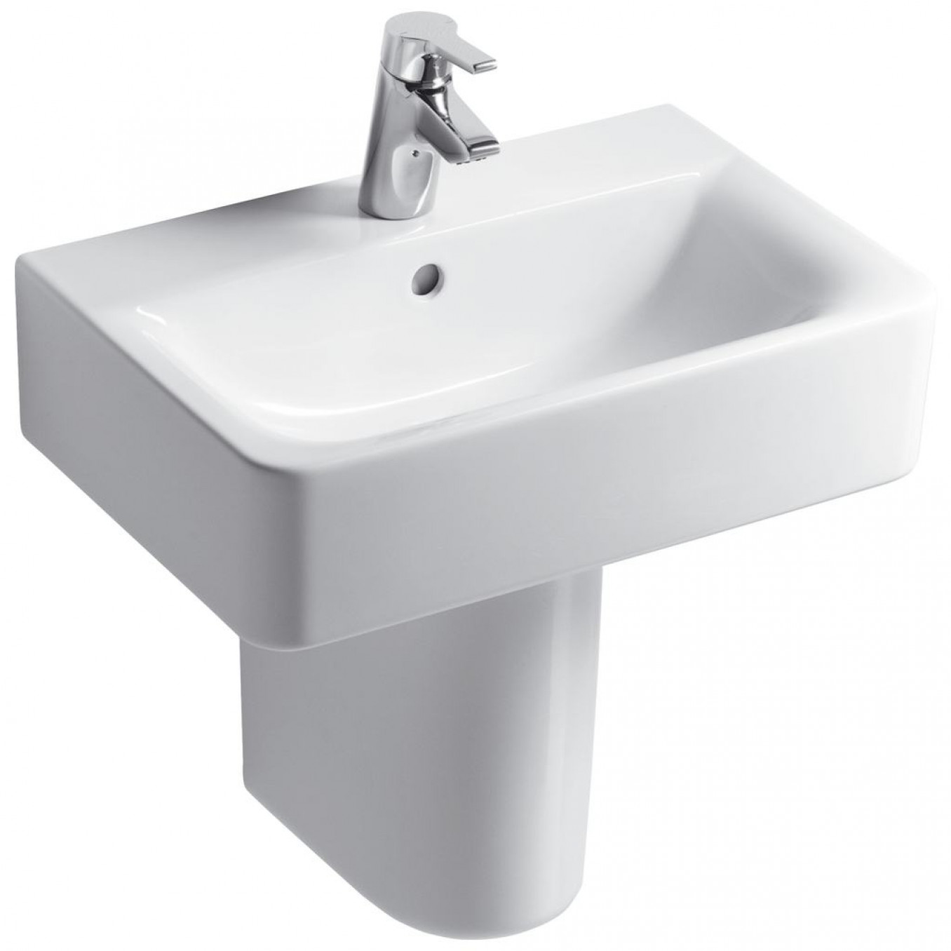 Lavabo IDEAL STANDARD CONNECT CUBE 55X38 compact