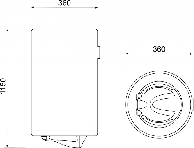 Bojler Talas S80 Slim