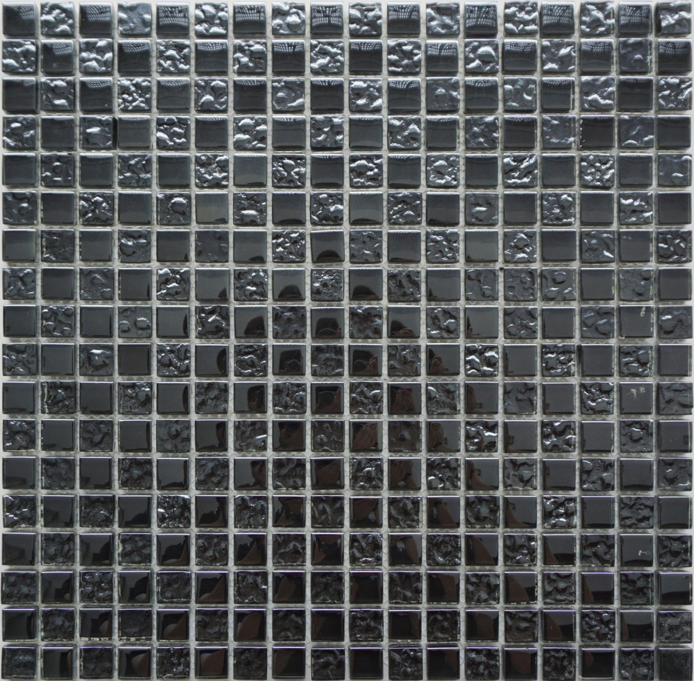 Mozaik stakleni crni GM005/2 300x300x8