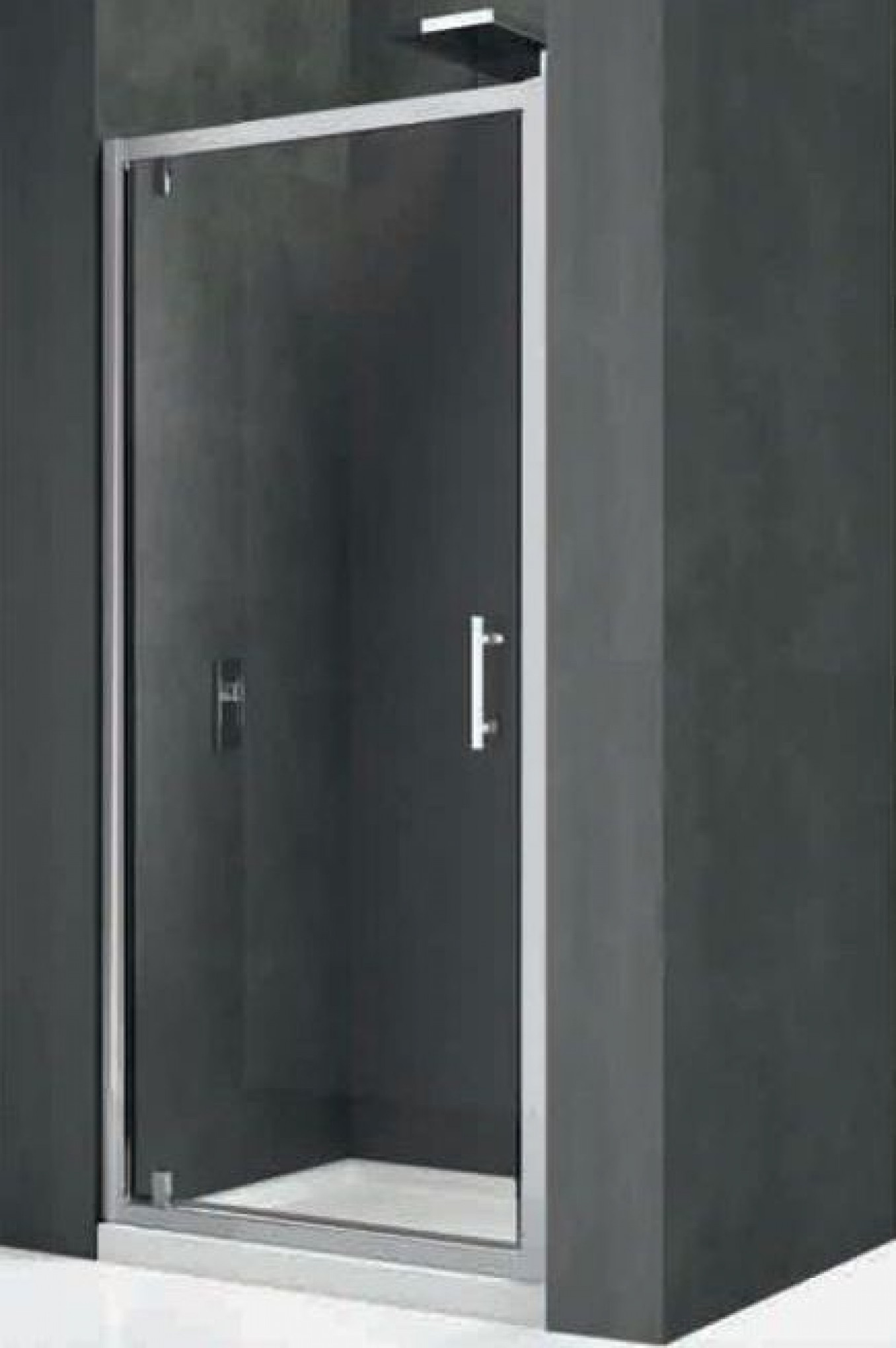 Stakleni paravan NOVELLINI KALI 900x195 6mm sa pivot vratima