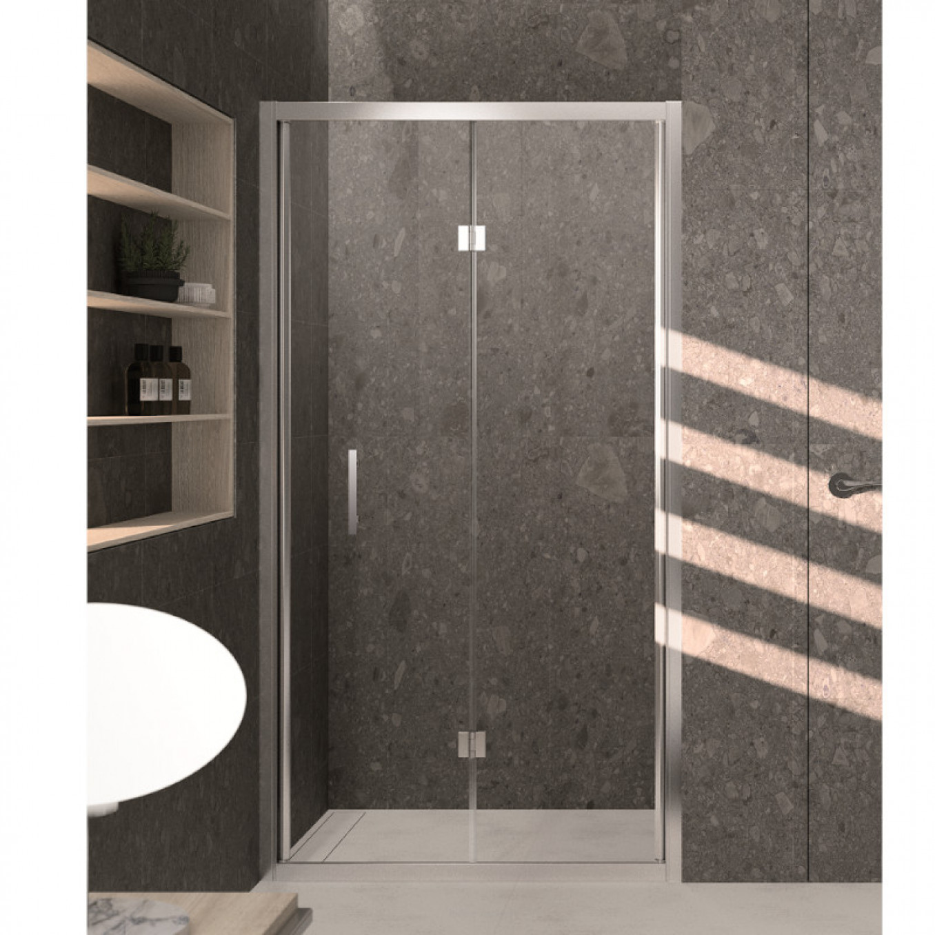 Stakleni paravan NOVELLINI KALI 800x1950 2S 6mm staklo