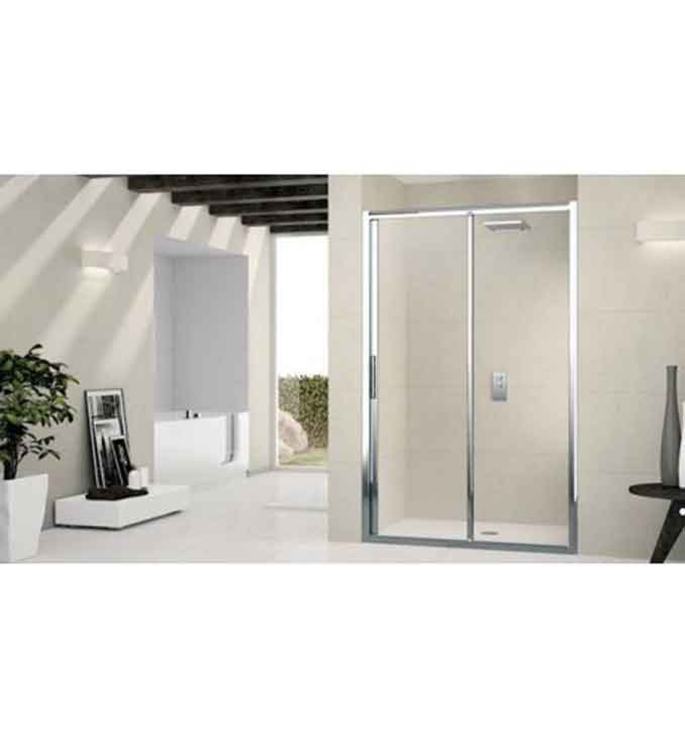 Vrata Novellini LUNES 2P 156-162 hrom/Esprit